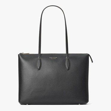 Women's Kate Spade All Day Large Tote Bags Black | AV7845103