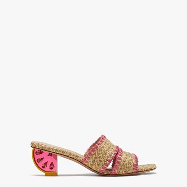 Women's Kate Spade Citrus Slides Beige | GY6107538