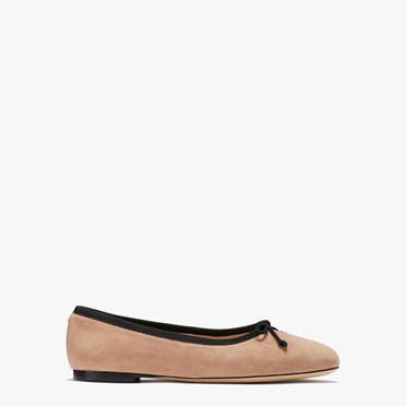 Women's Kate Spade Honey Ballerinas Beige | JS5683907