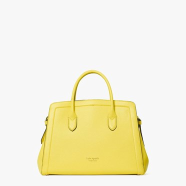 Women's Kate Spade Knott Large Satchels Yellow | TX2014683