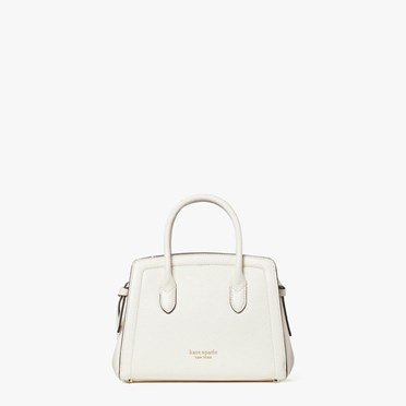 Women's Kate Spade Knott Mini Satchels White | IQ5630971