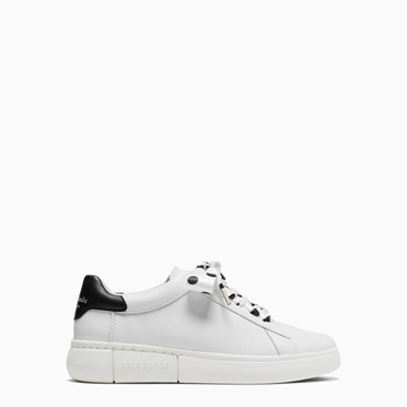 Women's Kate Spade Lift Sneakers White / Black | LG9120745