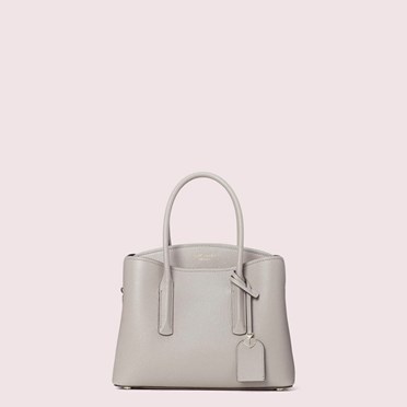 Women's Kate Spade Margaux Medium Satchels Grey Brown | BR9016257