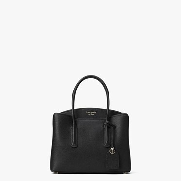 Women's Kate Spade Margaux Medium Satchels Black | TD1087346