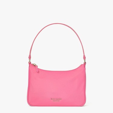 Women's Kate Spade The Little Better Sam Nylon Small Shoulder Bags Pink | QK8532076