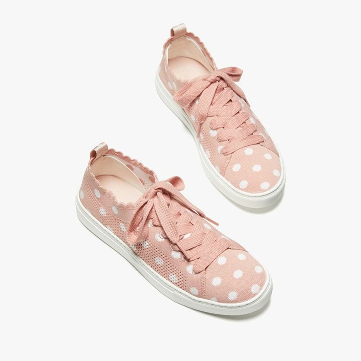 Women's Kate Spade Abbie Sneakers Rose / White | OZ1068245