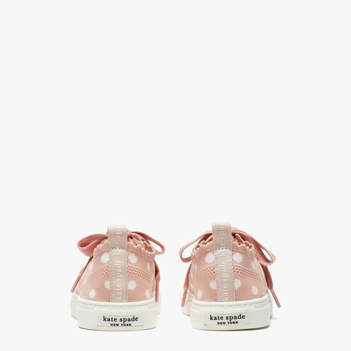 Women's Kate Spade Abbie Sneakers Rose / White | OZ1068245