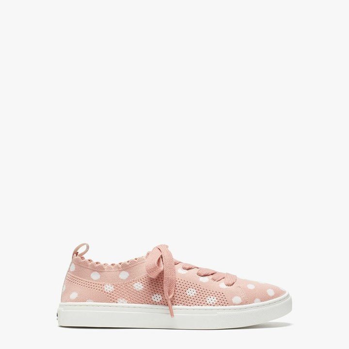 Women\'s Kate Spade Abbie Sneakers Rose / White | OZ1068245