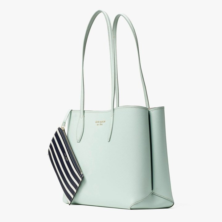 Women's Kate Spade All Day Large Tote Bags Blue | LK9173406