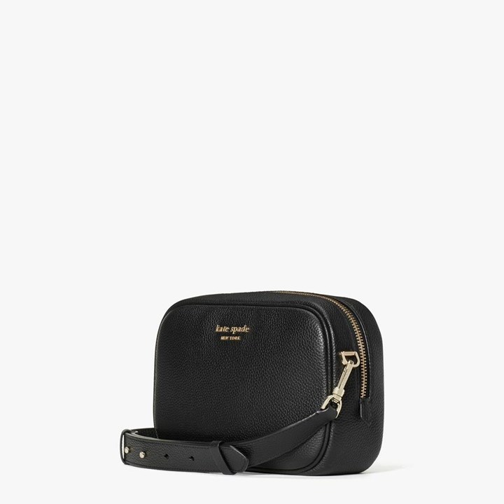 Women's Kate Spade Astrid Medium Crossbody Bags Black | UH7298401