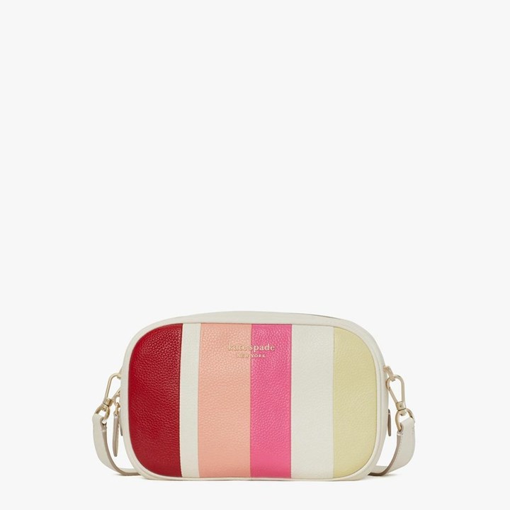 Women\'s Kate Spade Astrid Stripe Medium Crossbody Bags Multicolor | RQ0579368