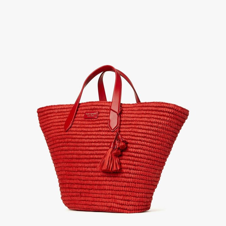 Women's Kate Spade Cabana Large Tote Bags Orange | EQ1249376