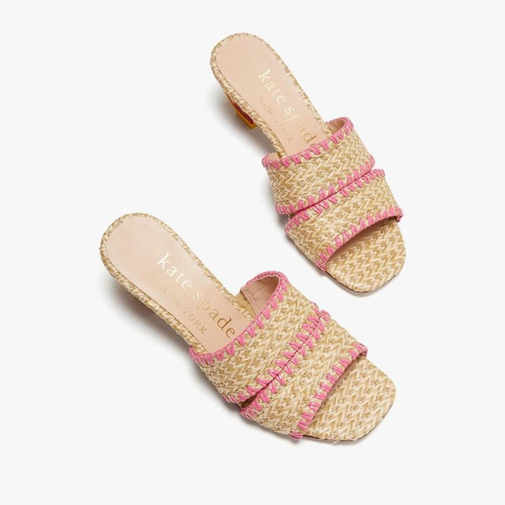 Women's Kate Spade Citrus Slides Beige | GY6107538