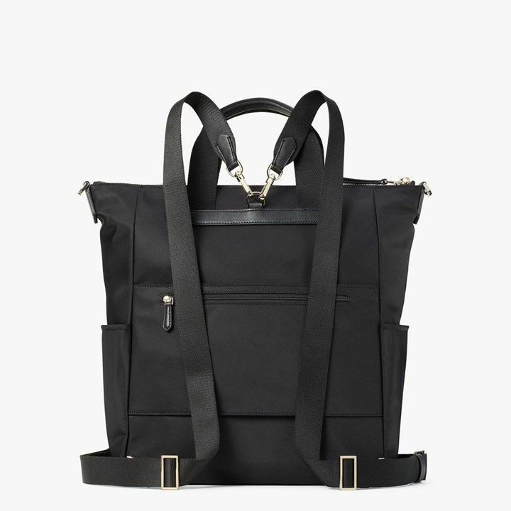 Women's Kate Spade Daily Convertible Backpack Black | UN4376291