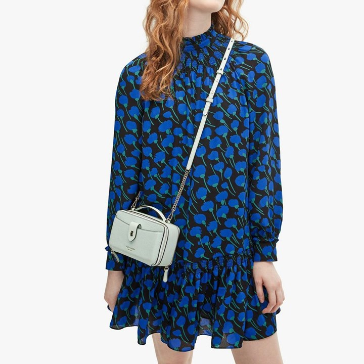 Women's Kate Spade Essential Double-Zip Crossbody Bags Blue | BA9852074