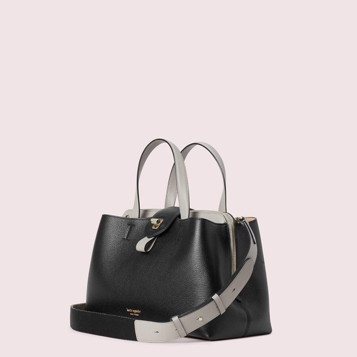 Women's Kate Spade Essential Large Satchels Black | NJ6478920