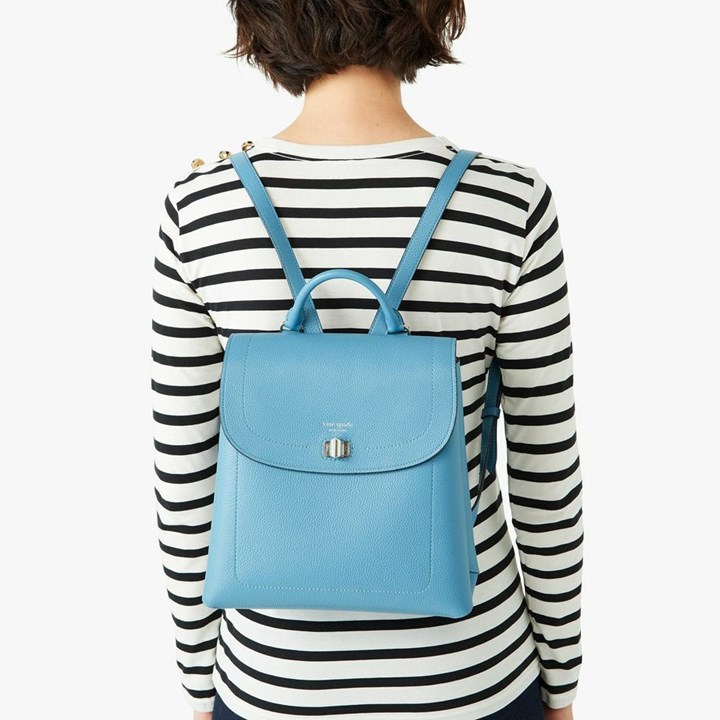 Women's Kate Spade Essential Medium Backpack Blue | TE4316098