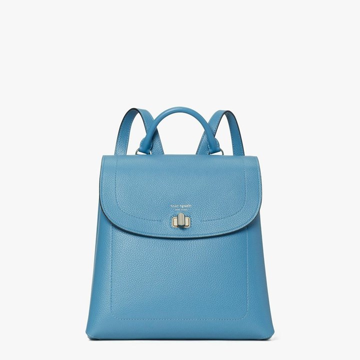 Women\'s Kate Spade Essential Medium Backpack Blue | TE4316098