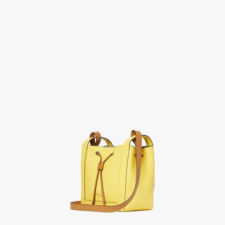 Women's Kate Spade Grab Small Bucket Bags Yellow Multicolor | AZ9728361