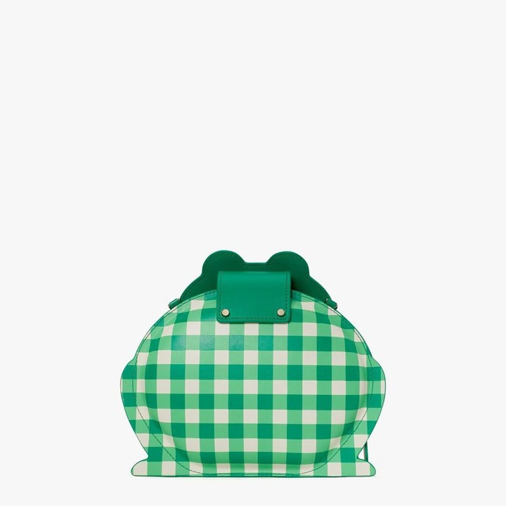 Women's Kate Spade Hoppkins Frog Crossbody Bags Green Multicolor | XK5629871