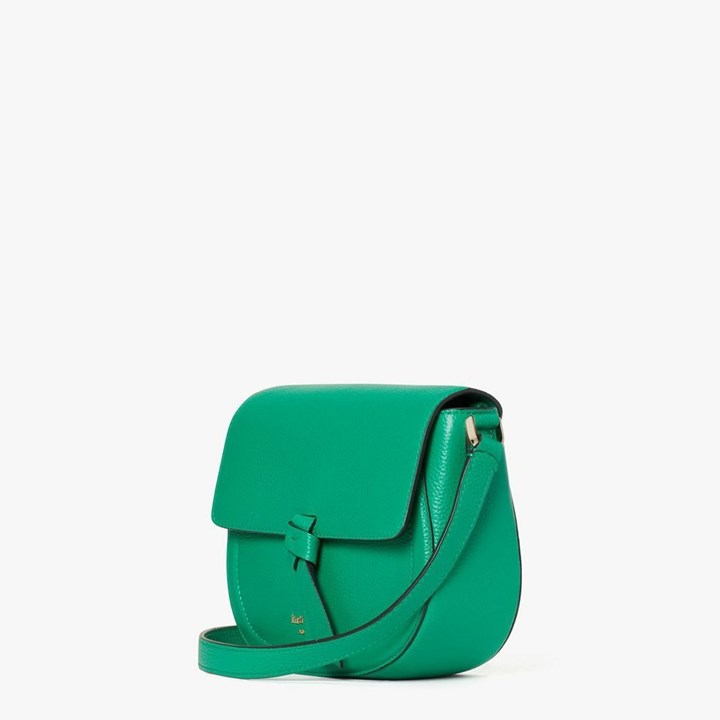 Women's Kate Spade Knott Medium Crossbody Bags Green | DM4381759