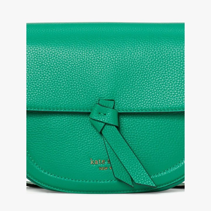 Women's Kate Spade Knott Medium Crossbody Bags Green | DM4381759