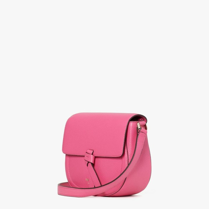 Women's Kate Spade Knott Medium Crossbody Bags Pink | HK7693250