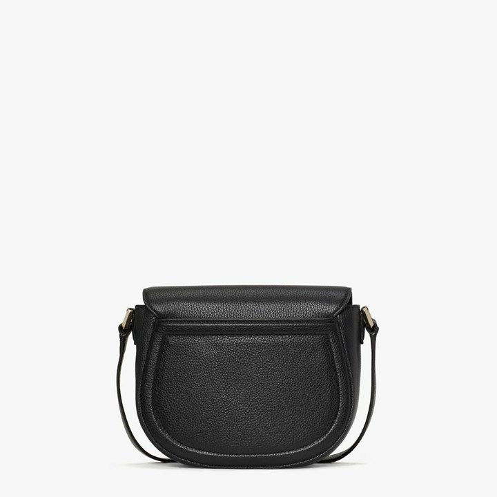 Women's Kate Spade Knott Medium Crossbody Bags Black | QU3140728