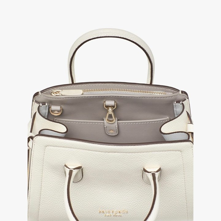 Women's Kate Spade Knott Mini Satchels White | IQ5630971