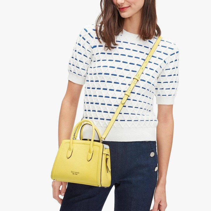 Women's Kate Spade Knott Mini Satchels Yellow | NX6759028