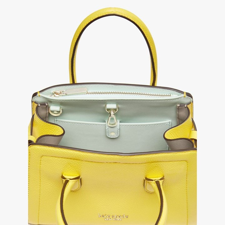 Women's Kate Spade Knott Mini Satchels Yellow | NX6759028