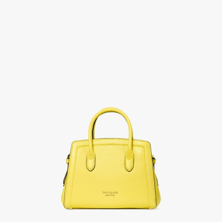 Women\'s Kate Spade Knott Mini Satchels Yellow | NX6759028