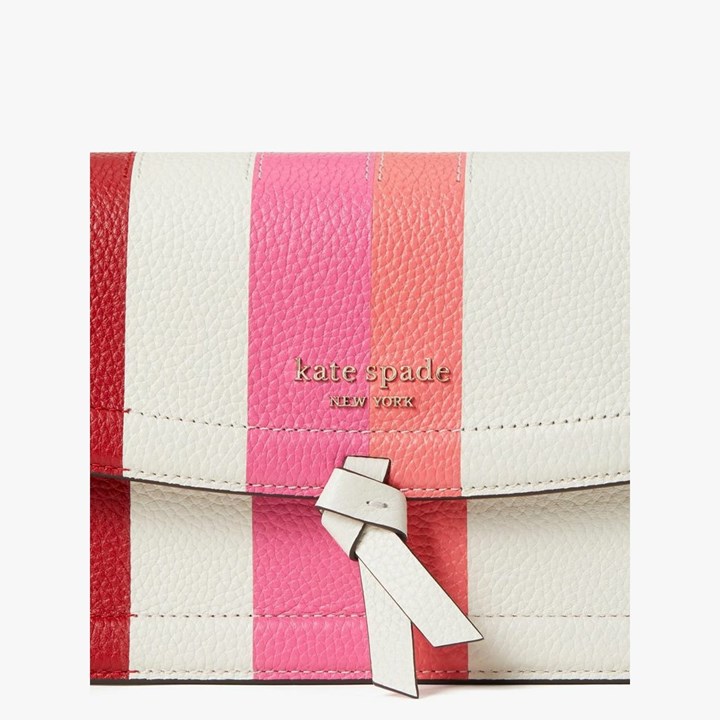 Women's Kate Spade Knott Stripe Crossbody Bags Multicolor | QB8027346