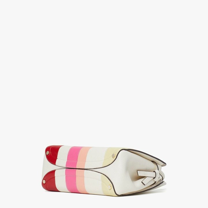 Women's Kate Spade Knott Stripe Medium Satchels Multicolor | RA4873169