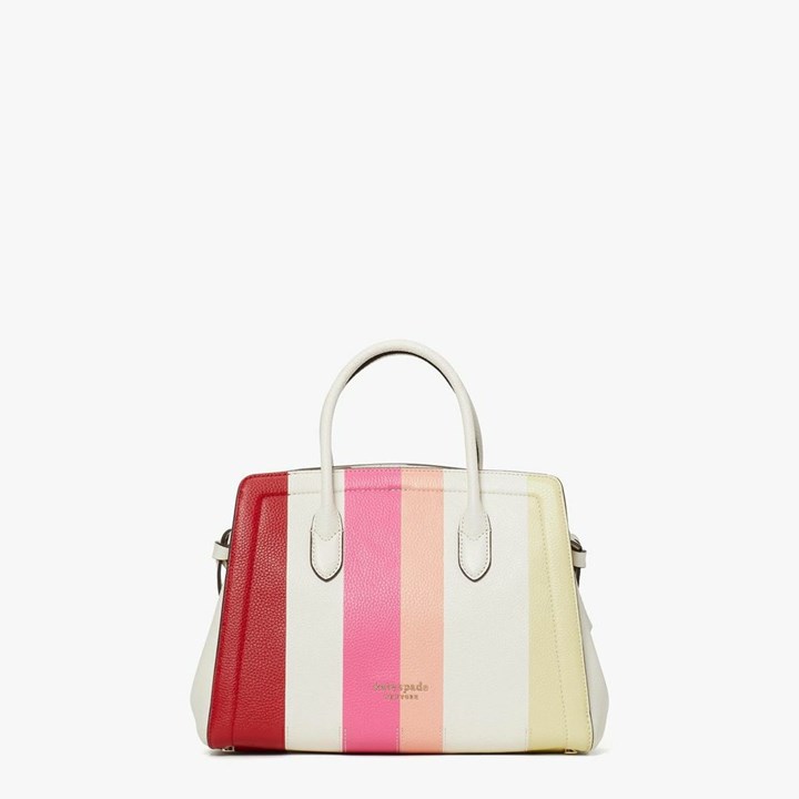 Women\'s Kate Spade Knott Stripe Medium Satchels Multicolor | RA4873169