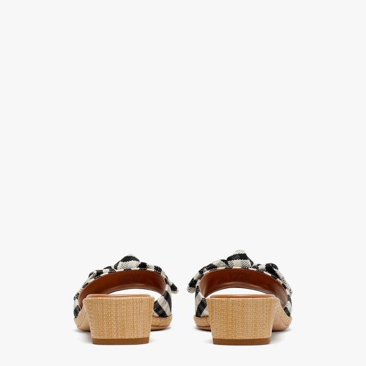 Women's Kate Spade Lilah Slides Black / Cream | FP5704382