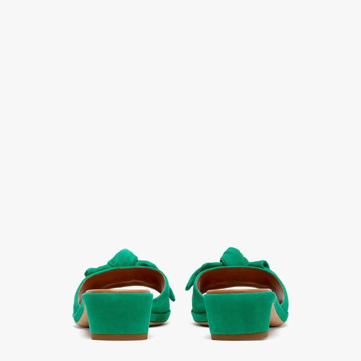 Women's Kate Spade Lilah Slides Green | QC2156839