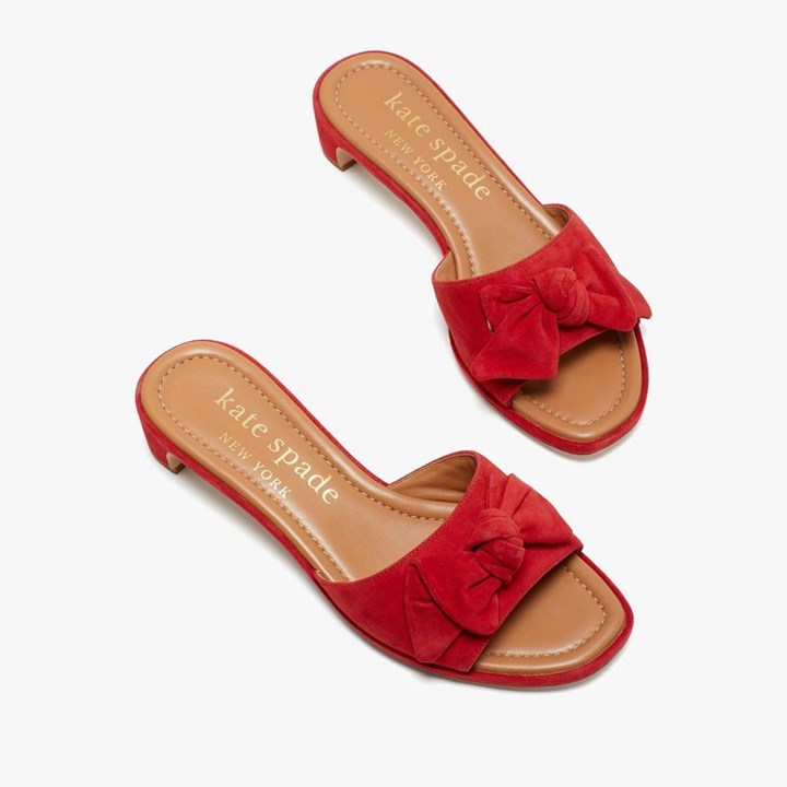 Women's Kate Spade Lilah Slides Orange | LV5698147