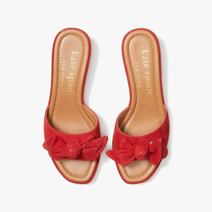 Women's Kate Spade Lilah Slides Orange | LV5698147