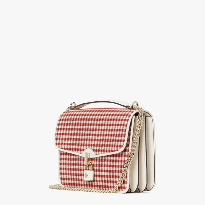 Women's Kate Spade Locket Plaid Large Shoulder Bags Multicolor | RW5192384