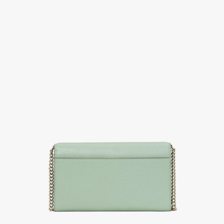 Women's Kate Spade Roulette Chain Clutch Bags Green | EQ4270983