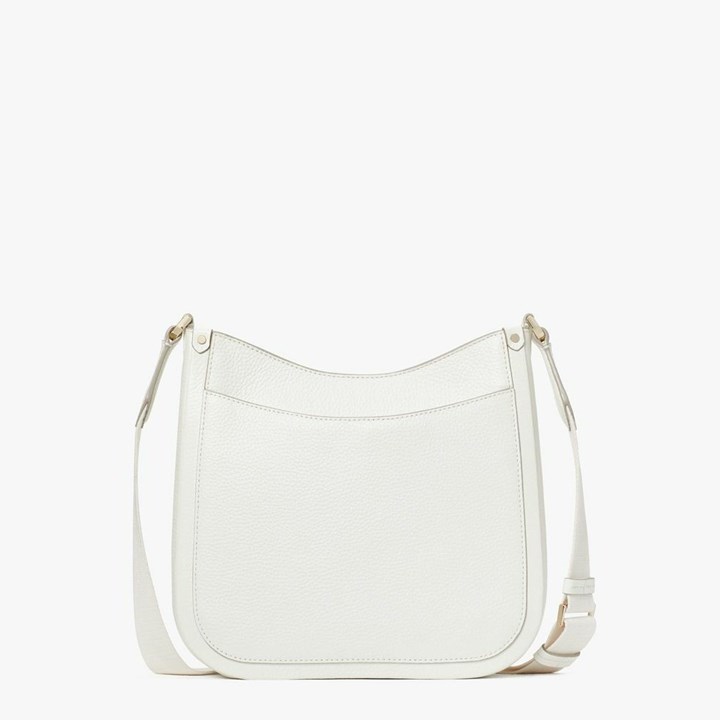 Women's Kate Spade Roulette Medium Messenger Bags White | GU7085692