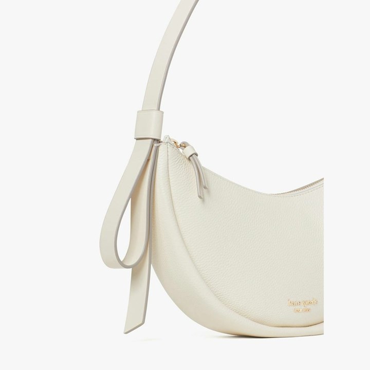 Women's Kate Spade Smile Small Shoulder Bags White | DE2691504