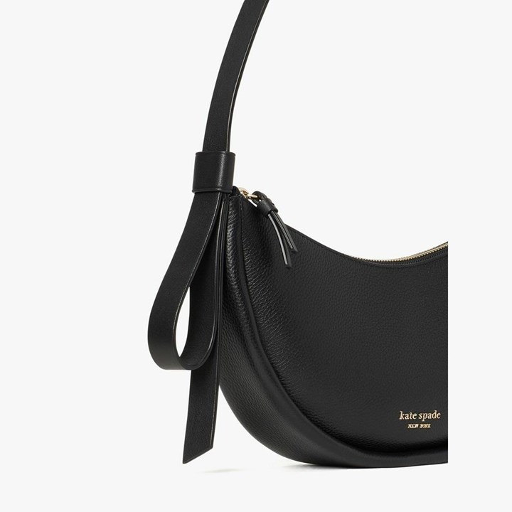 Women's Kate Spade Smile Small Shoulder Bags Black | PN5217930