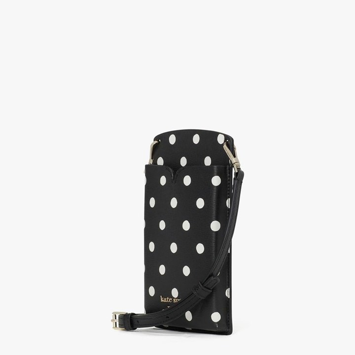 Women's Kate Spade Spencer Sunshine Dot Slim Crossbody Bags Black Multicolor | KY8973451