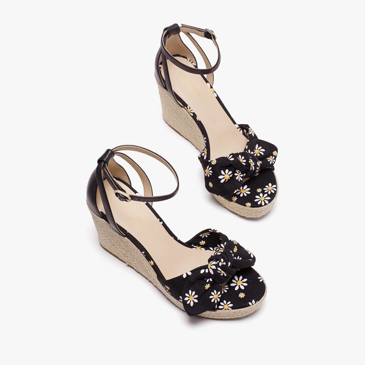 Women's Kate Spade Tianna Sandals Black | WL7412305