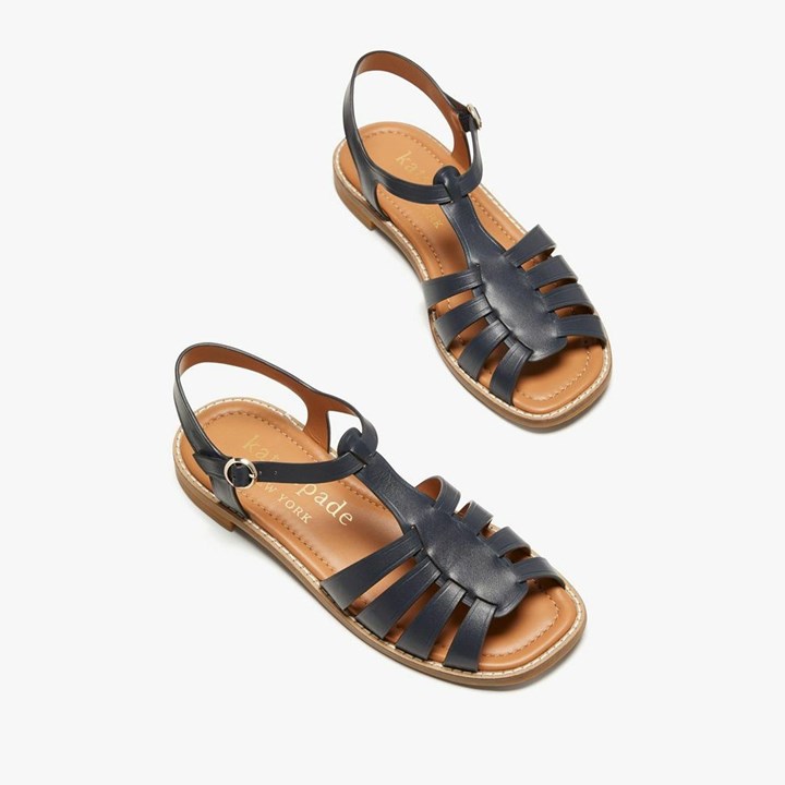 Women's Kate Spade Wonder Sandals Blue | EL8495713