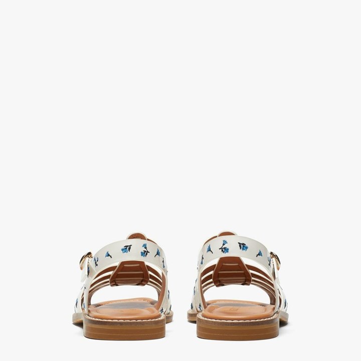 Women's Kate Spade Wonder Sandals White Multicolor | DV5176483