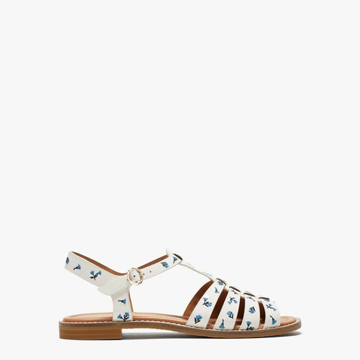 Women\'s Kate Spade Wonder Sandals White Multicolor | DV5176483