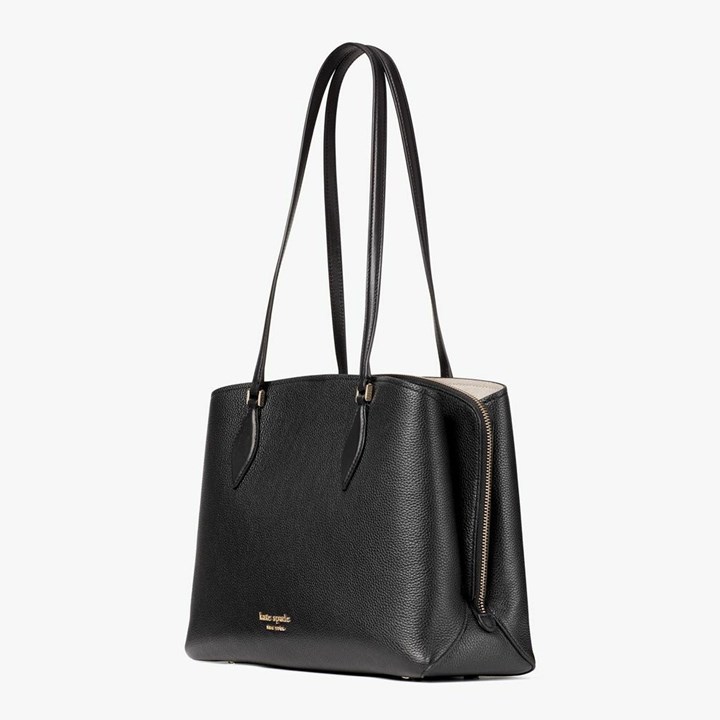 Women's Kate Spade Zeezee Large Tote Bags Black | FI1437298